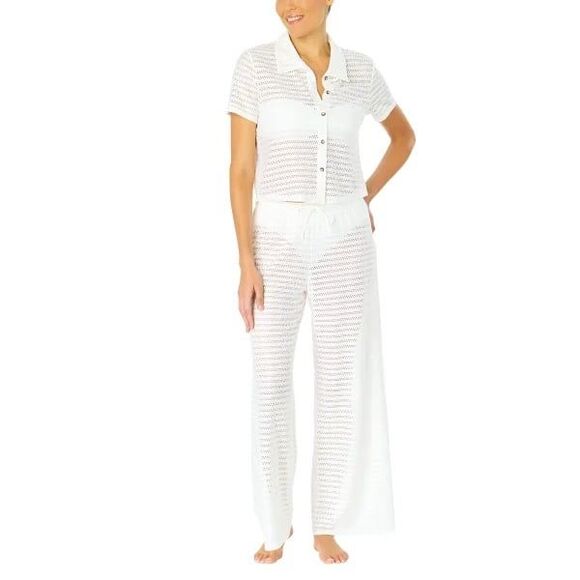 Hurley Women's Swim Cover Up Set White Size Medium - Picture 1 of 7
